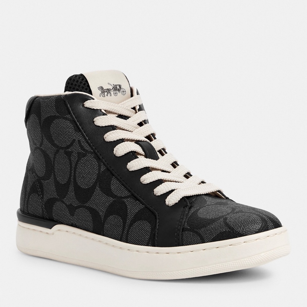 Coach Men Clip High Top Sneaker NEW